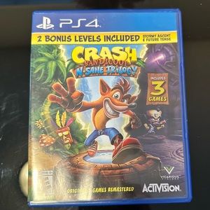 PS4 Crash Bandicoot Video Game